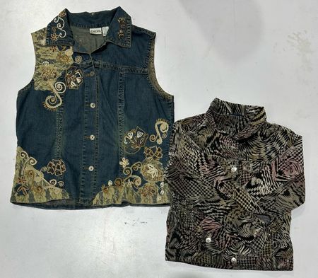 Y2k Denim Jacket (1513)