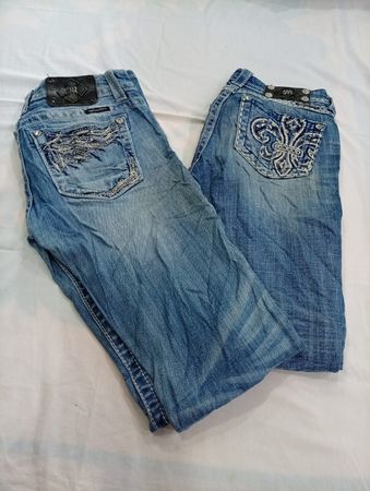 CR12041 Vintage Miss Me Flare Jeans