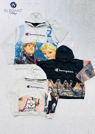 Hoodies de marque Champion en mix upcyclé - EVR0664