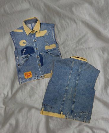 Upcycled Classic Levi’s Workwear Vest