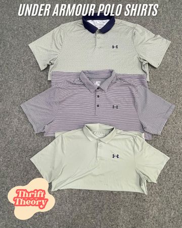 🔴 Under Armour Polo Shirts - (24/09)