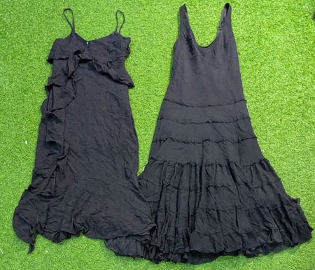7045 - Y2K Stil Maxi-, Midi- und Mini-Kleid