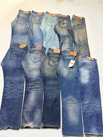 Levis y2k faded washed jeans 50 pcs