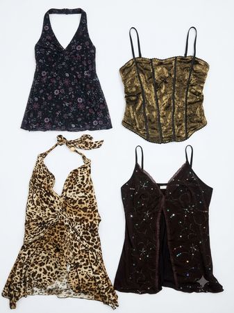 Y2K cemi tops 11pcs