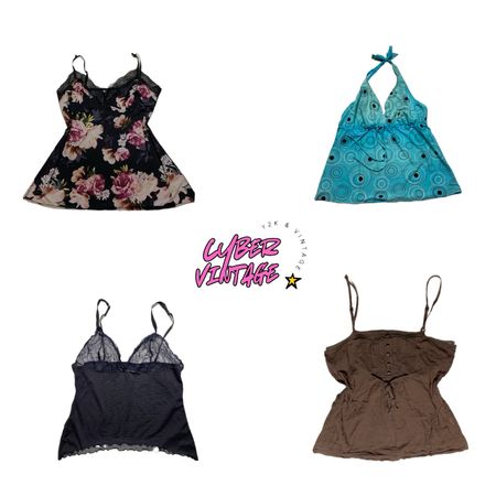 Y2K Romantic Floral Cami (MH-101)