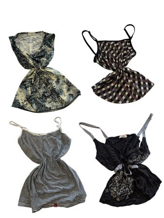 Y2K Grunge Gothic Camisoles-ST-264