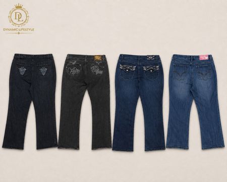 flared jeans & trendy &stylish fit