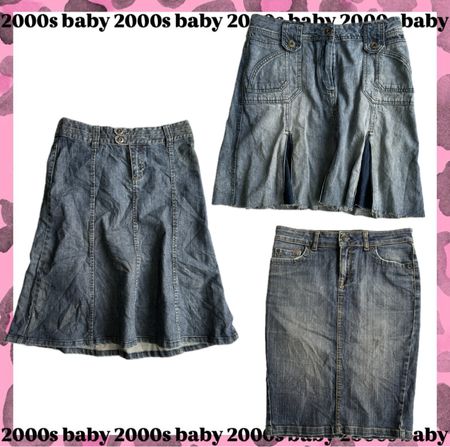 Gonne lunghe in denim Lizzie McGuire-225