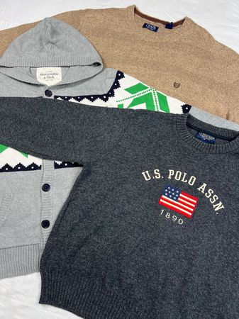 Mix branded sweater (JK-0040)