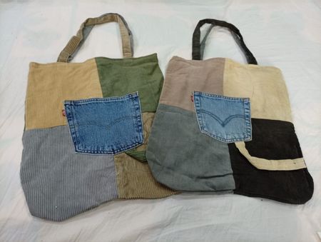 CR11888 Upcycled Levi’s Corduroy Bags