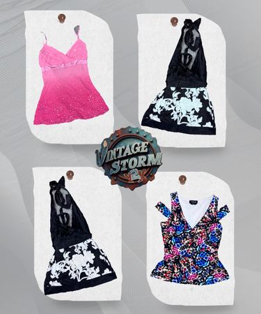 Y2K Inspired Bebe Tops