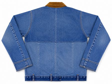 CR1922 UPCYCLED DENIM WORKWEAR JACKET