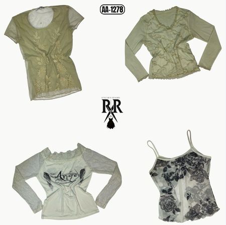 Y2K The Soft Girl Era Mix Tops (AA-1278)