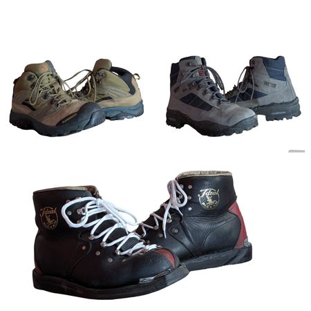 Op vintage 225 Branded Biker Boots