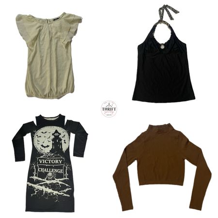 Dunkles Gothic Y2K ( TS-043 )
