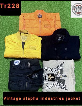 Vintage alpha industries jacket Tr 228