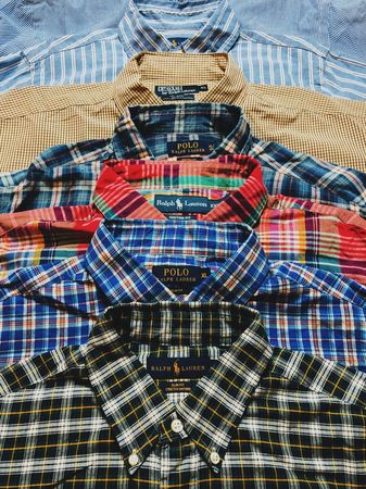 Chemises en coton Ralph Lauren