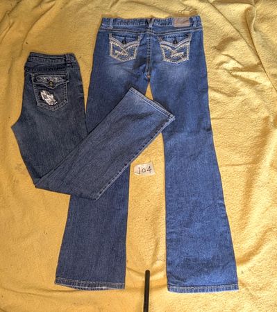 Beautiful boot cut jeans 104