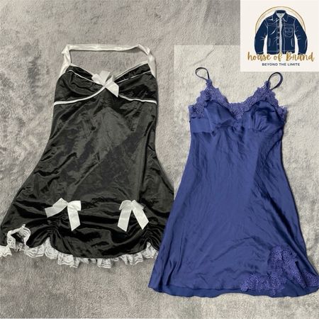 Silk slip dresses