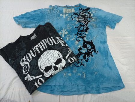CR10813 Vintage Skull T-Shirts