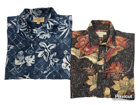 Men Hawaii Shirts #B-449.