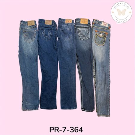 Women's True Religion Bootcut Jeans – Premium Y2K Vintage Denim (PR-7-364)