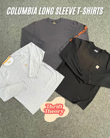 Columbia Long Sleeve T-Shirts - (01/08)