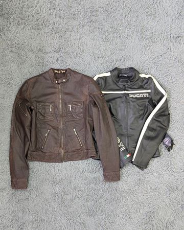 ***Y2K Vestes en cuir zippées – Mode moto rétro tendance