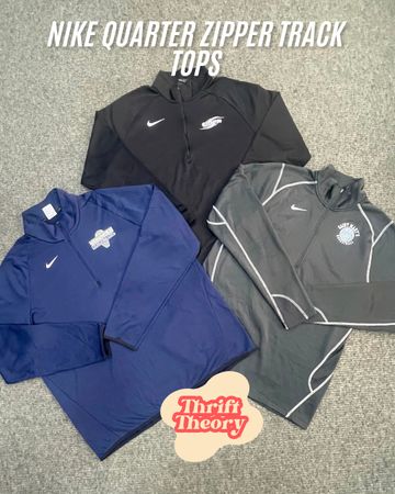 Nike Quarter Zipper Track Tops - (20/08)