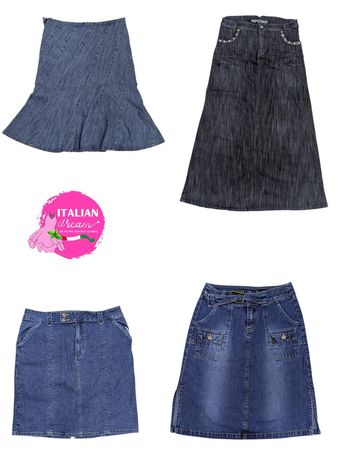 Jupes en denim Y2k
