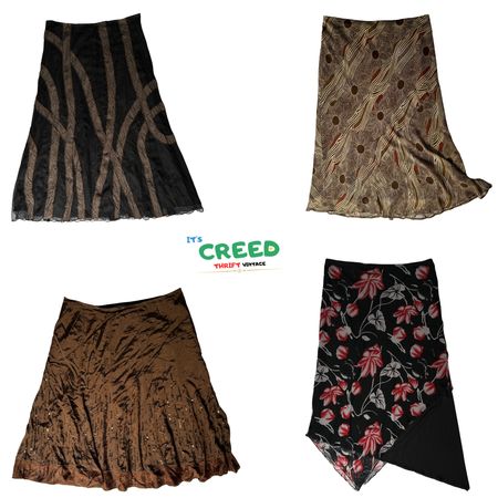 y2k Floral Skirts Collection (CV:084)