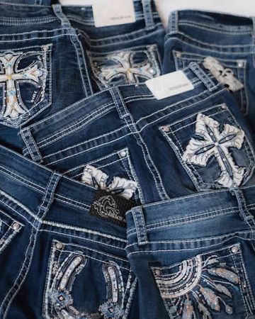 Y2K Fashion Jeans | Embroidered • Embellished • Statement Denim