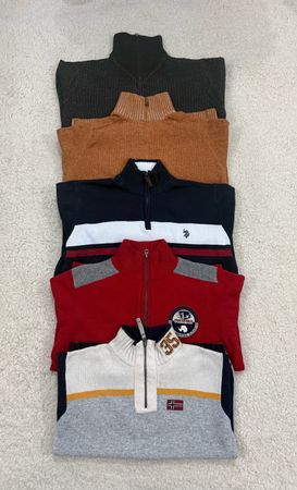 Mix 1/4 Zip Sweaters
