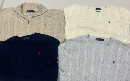 Ralph Lauren cablenet sweater