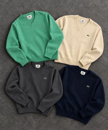 Lacoste sweaters