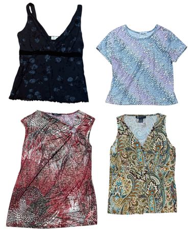 Y2K Grunge Tops 10 Stück für 1350