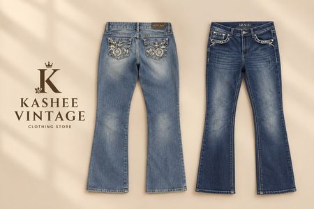 jeans flare clássicos