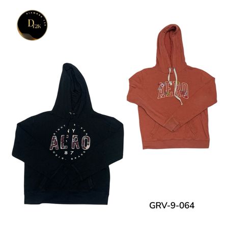 Vintage aeropostal   Hoodie – Y2K Casual Pullover Sweatshirt (GRV-9-064 )