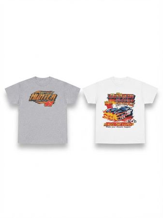 (FV-2120) Nascar Printed T-Shirts