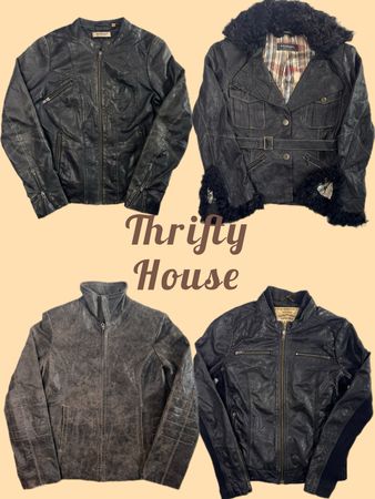 Y2K Edgy Moto Jacket Drop(TH/734)