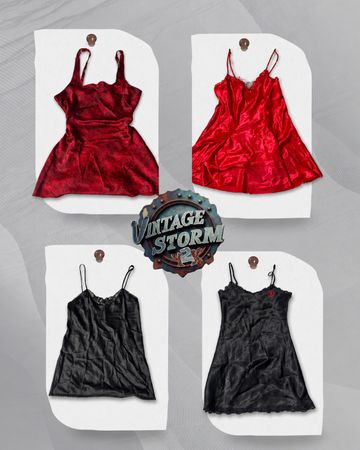 Y2K Satin Slip Cami Tops