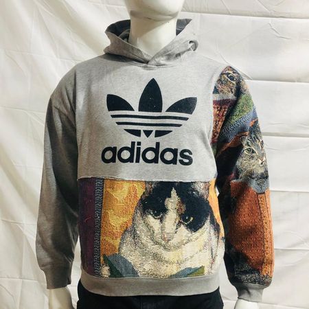 Upcycled Adidas & Mix Branded Hoodies - EVR0065