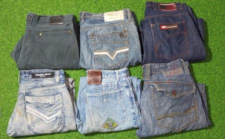 WRANGLER AND OTHER MIX BRANDS JEANS  (A 133)