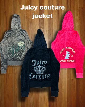 Juicy couture jacket authentic 13 pieces