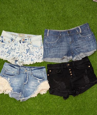 Y2k sexy denim shorts