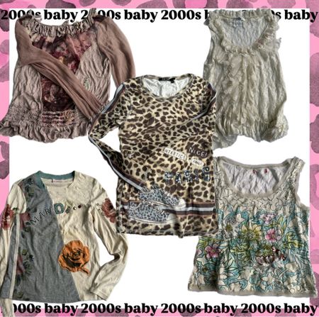 Euro y2k coded tops:MEGA BUNDLE-313