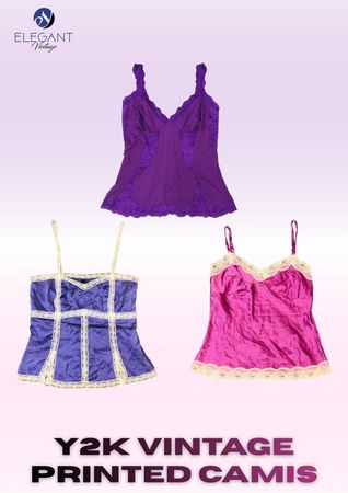 Y2K Vintage Lace Tops - EV2340