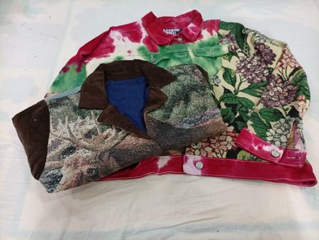 CR11205 Upcycled Dari Denim Jackets