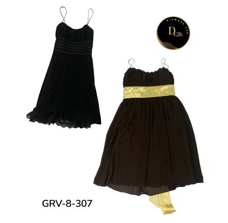 4. Robe sans manches en polyester pour femmes – Robe casual vintage Y2K. (GRV-8-307)