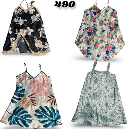 Printed Sleep Dresses #490.